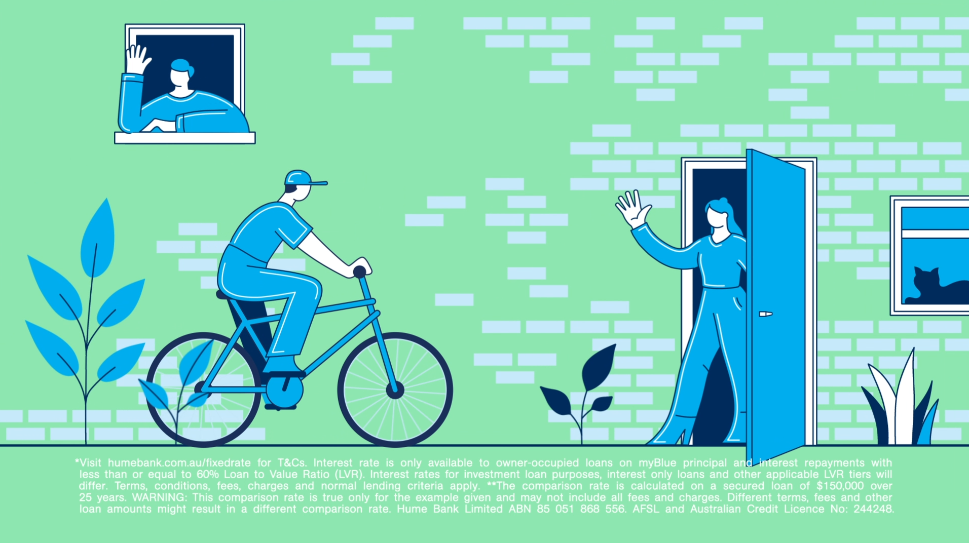 Hume Bank myBlue Home Loan TVC Sarah and Lachlan Media